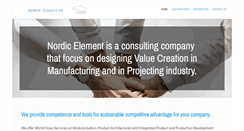Desktop Screenshot of nordicelement.com